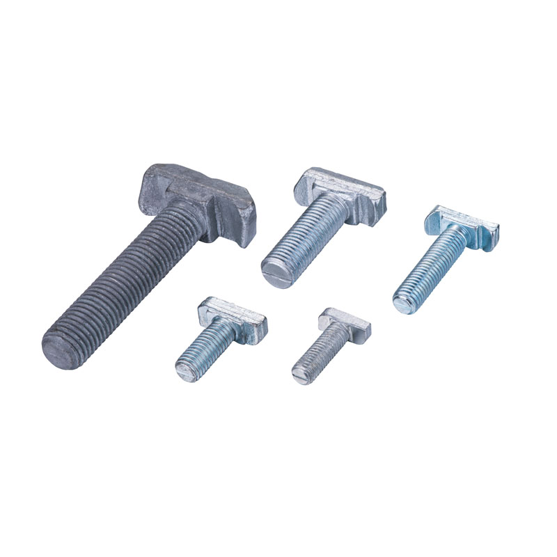 T Slot Drop-in Sliding Bolts with T Shaped Head for Hardware